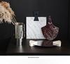 Simple Modern Irregular Geometric Faux Marble Tray for Coffee Table or Office Décor