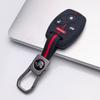 Key Fob Cover for Honda Accord Civic Models CRV with Keychain Anti-Scratch Surface Shockproof Structure Soft Grip Texture Easy Install Design