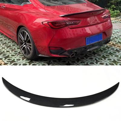 Carbon Fiber No-Drill Rear Spoiler for 2017-2019 Infiniti Q60 Modification Wing