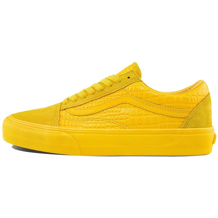 Vans Old Skool VLT LX  Croc Skin - Lemon Chrome  Men s VN0A4BVF2TR EU 36