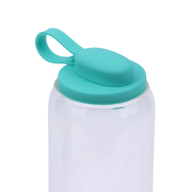 1Pcs Soda Can Cover Creative Sealed Silicone Straw Beverage Can Cover Cup Suitable For Canned Beverage Reusable Tank Cover