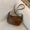 Niche Casual Fashion Dumpling Bag Women's Autumn New Retro High-value Texture Single Shoulder Oblique Span Bag