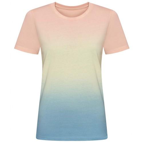 Awdis Unisex Adult Dip Dye Tie Dye T-Shirt