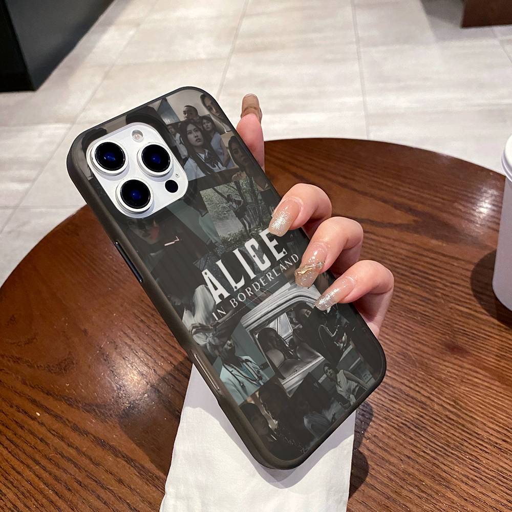 Alice In Borderland TV Suspense Soft Corrugated Transparent Phone Case For IPhone 17 15 16 11 12 13 14 Pro Max Plus Pro