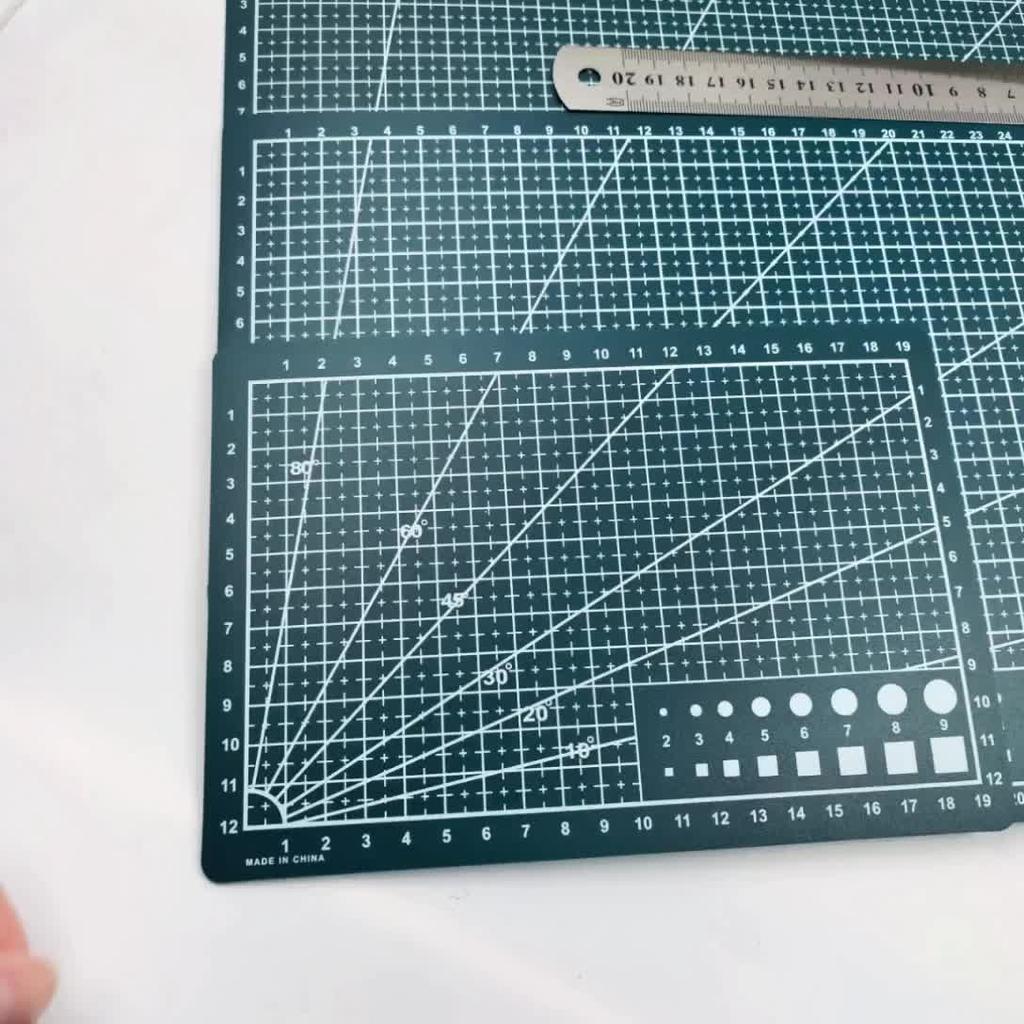 1/3pcs Self-Healing Cutting Mats 0.9mm Durable Plastic for Fabric Patchwork Sewing Scrapbooking Projects Essential Craft Tools