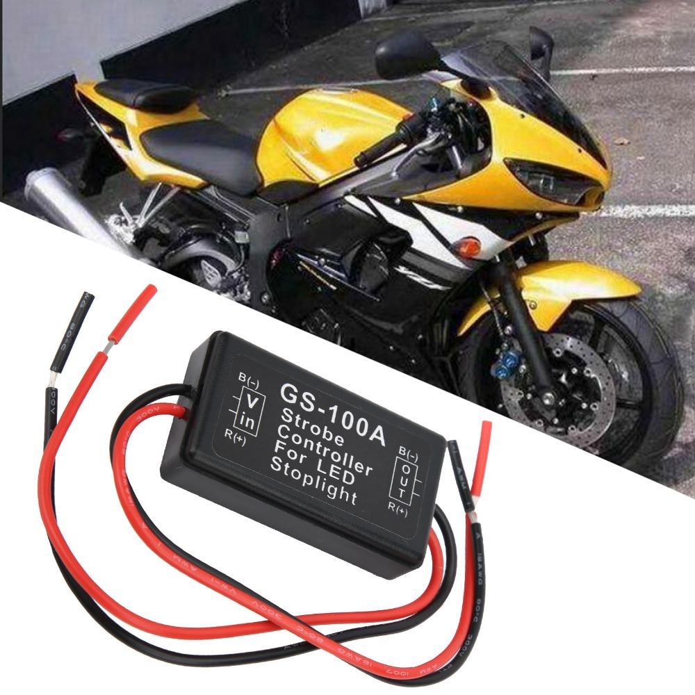 2A Strobe Controller GS-100A Strobe Controller Relay LED Flash Control Module  Flash Control
