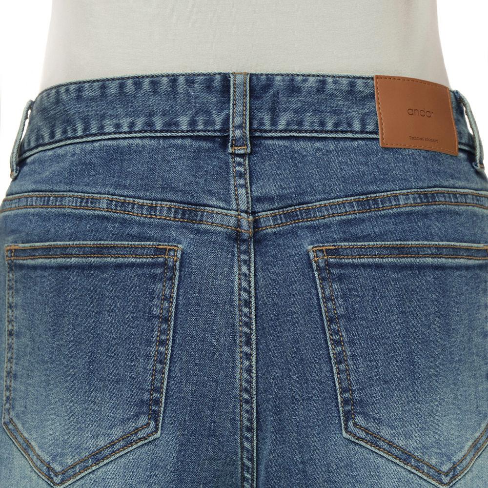 ANDAR Air Denim Semi-Wide Jeans (Type A)