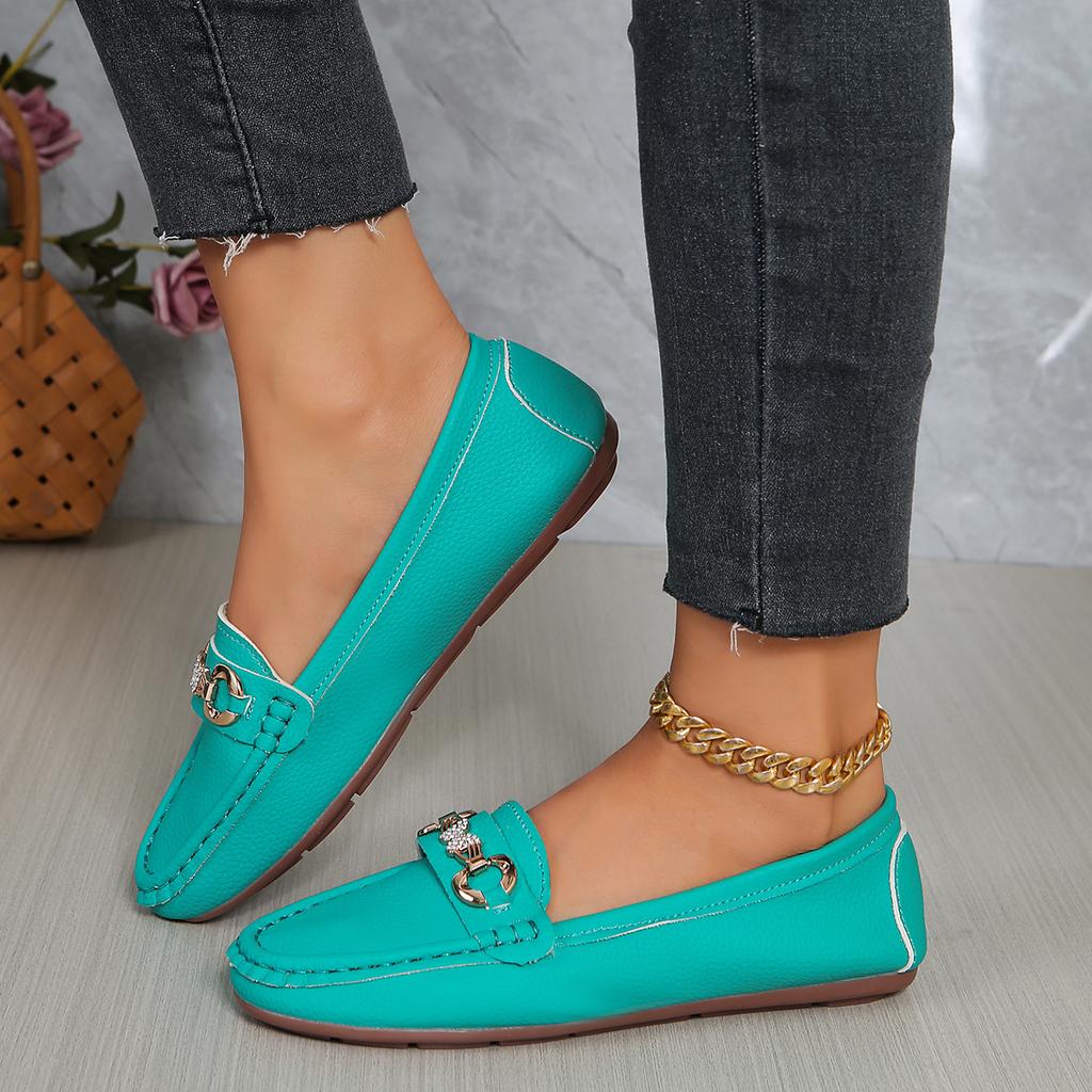 Spring Women Casual Slip On Flats Mary Jane Shoes Autumn New Sneakers Round Toe Solid Soft Sole Loafers Zapatos De Mujer