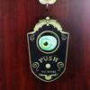 Animated Talking Eyeball Doorbell Waterproof PVC Materials Halloween Decoration With Light Effects For Porch