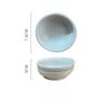 Japanese Style Round Ceramic Dipping Bowl Seasoning Dish for Soy Sauce Vinegar Snack Sushi