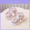 Princess Baby Girl Sandals With Soft Sole And Rattle For Toddler Summer Play