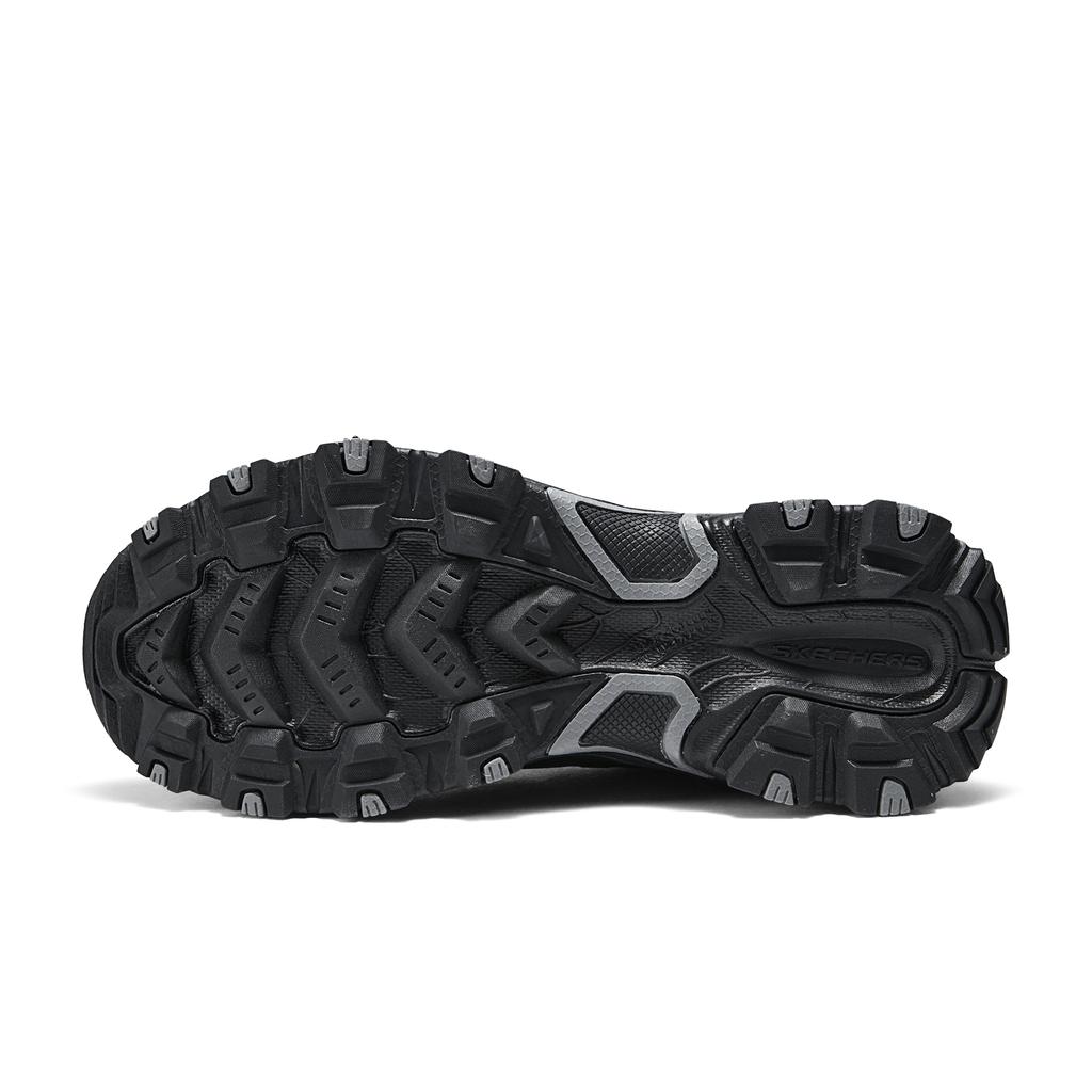 Skechers Cloud Wild Shoes Black Warrior Mountain Trend Versatile Sports Lightweight Cushioning Stable Grip Low Top Outdoor Functional Shoes 237527-BBK