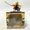 15CM Agatsuma Zenitsu Figure Blade of Demon Destruction Anime Desktop Golf Model Toy Gift Collection Ornaments Artwork PVC