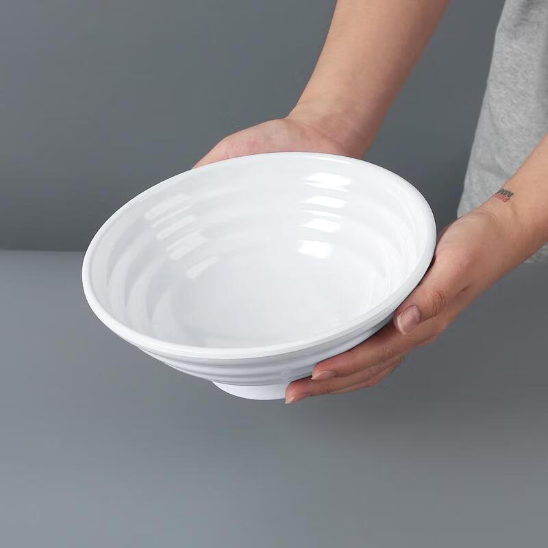 JingJingRS A5 Extra Thick Melamine Noodle Bowl