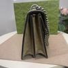 [Pre-Owned] Dionysus Tiger Head Buckle Logo Canvas Crossbody Shoulder Bag Small - Very Good #11VP42N