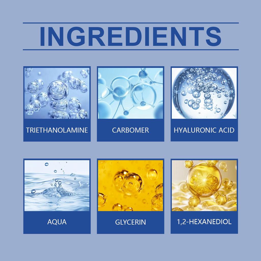 Hyaluronzuur Onder Oog Patches Collageen Onder Oog Patches Oogmasker Voor Niet Ouder Worden, Geen Rimpels En Fijne Lijnen 20ml