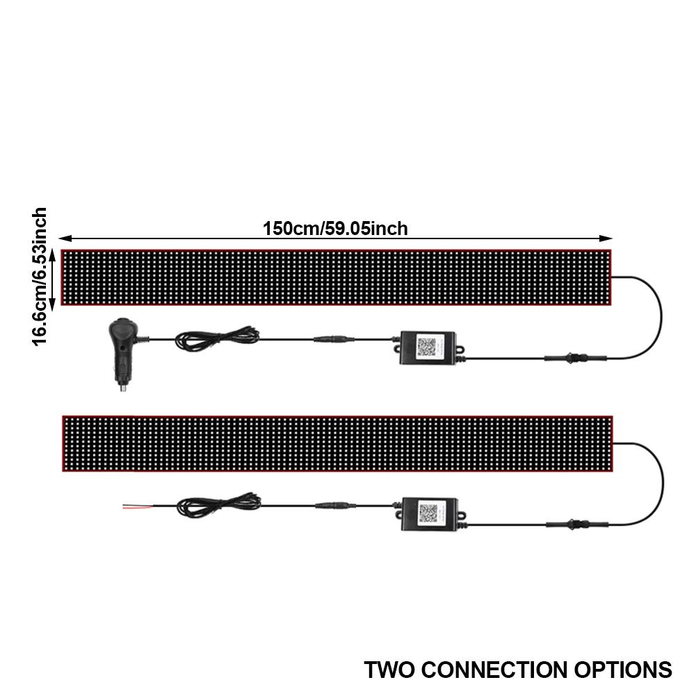 Devil Eye Car RGB LED Pixel Panel Light APP Control Soft Foldable Ambient Light DIY Programmable LED Panel Display Lamps Strips