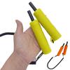 Pichete de gheață retractabile Instrument de siguranță pentru pescuitul pe gheață Echipament de urgență Ajutor pentru crawler Cap conic metalic Dispozitiv de salvare pe gheață Supraviețuire iarnă