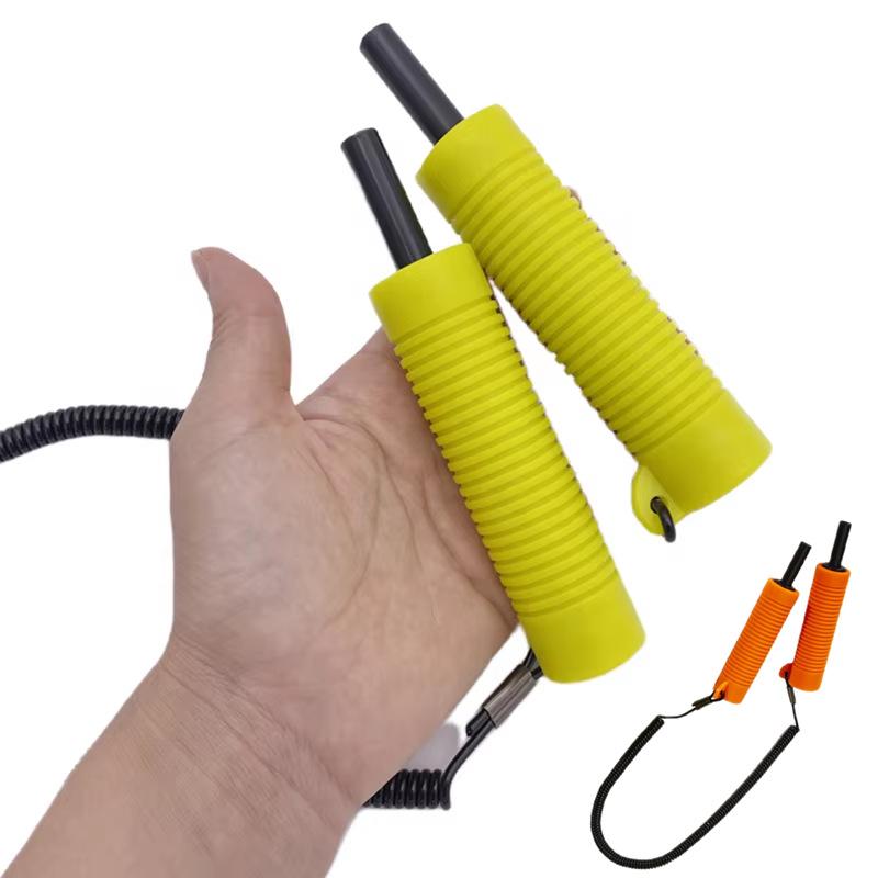 Retractable Ice Picks Ice Fishing Safety Tool Emergency Gear Crawler Aid Metal Cone Head Ice Rescue Device Winter Survival