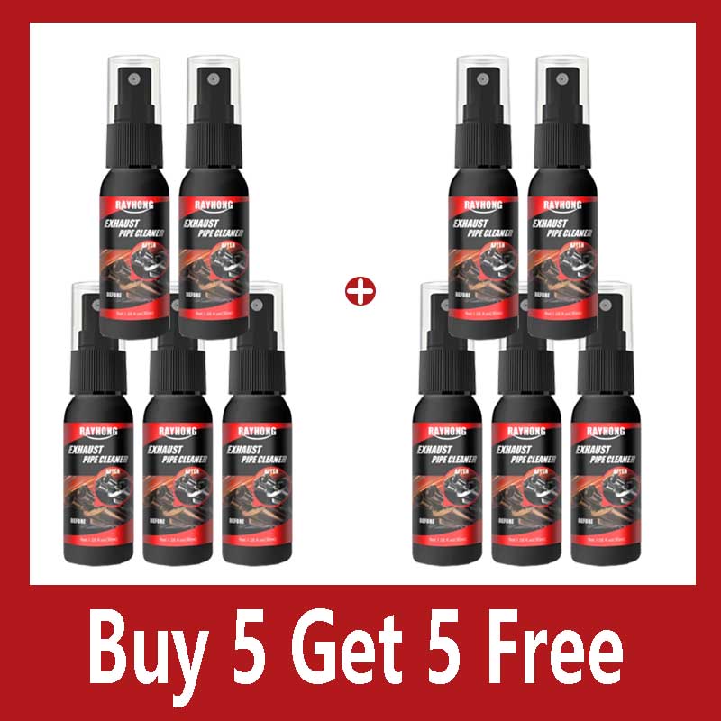 Car Motorcycle Exhaust Pipe Antirust Cleaner Car Metal Rust Remover Exhaust Pipe Rust-proof Agent Wash Maintenance Tool