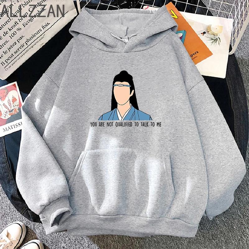 Anime Mo Dao Zu Shi Cosplay Costumes Hoodie The Untamed Wei Wuxian Lan Wangji Cosplay genshin impact Sweatshirts For Women