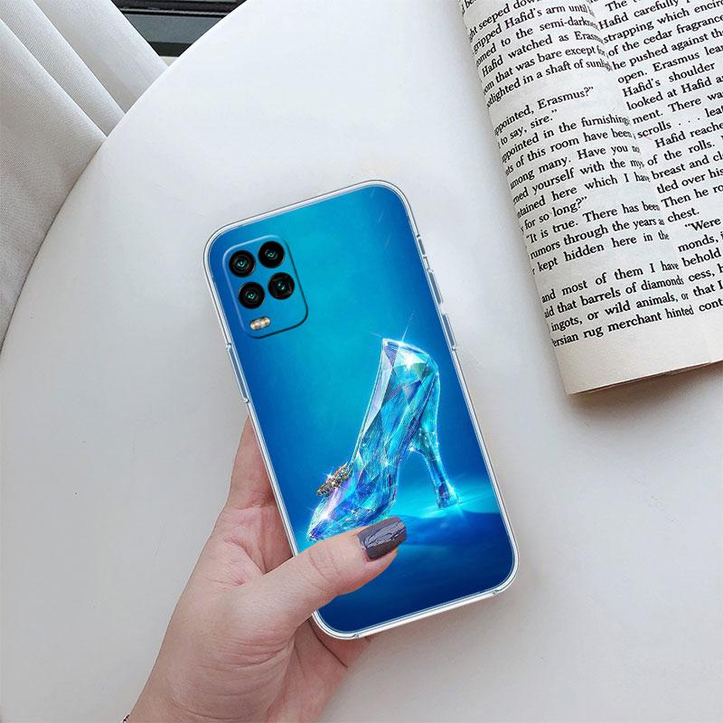 Cinderella Transparent Phone Case for Motorola Moto G7 G8 G9 G84 G85 G73 G24 G15 Z2 Play Power Plus