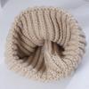 Women's Winter Warm Loose Knitted Hat Korean Style Versatile Windproof Ear Protection Couple Wool Hat
