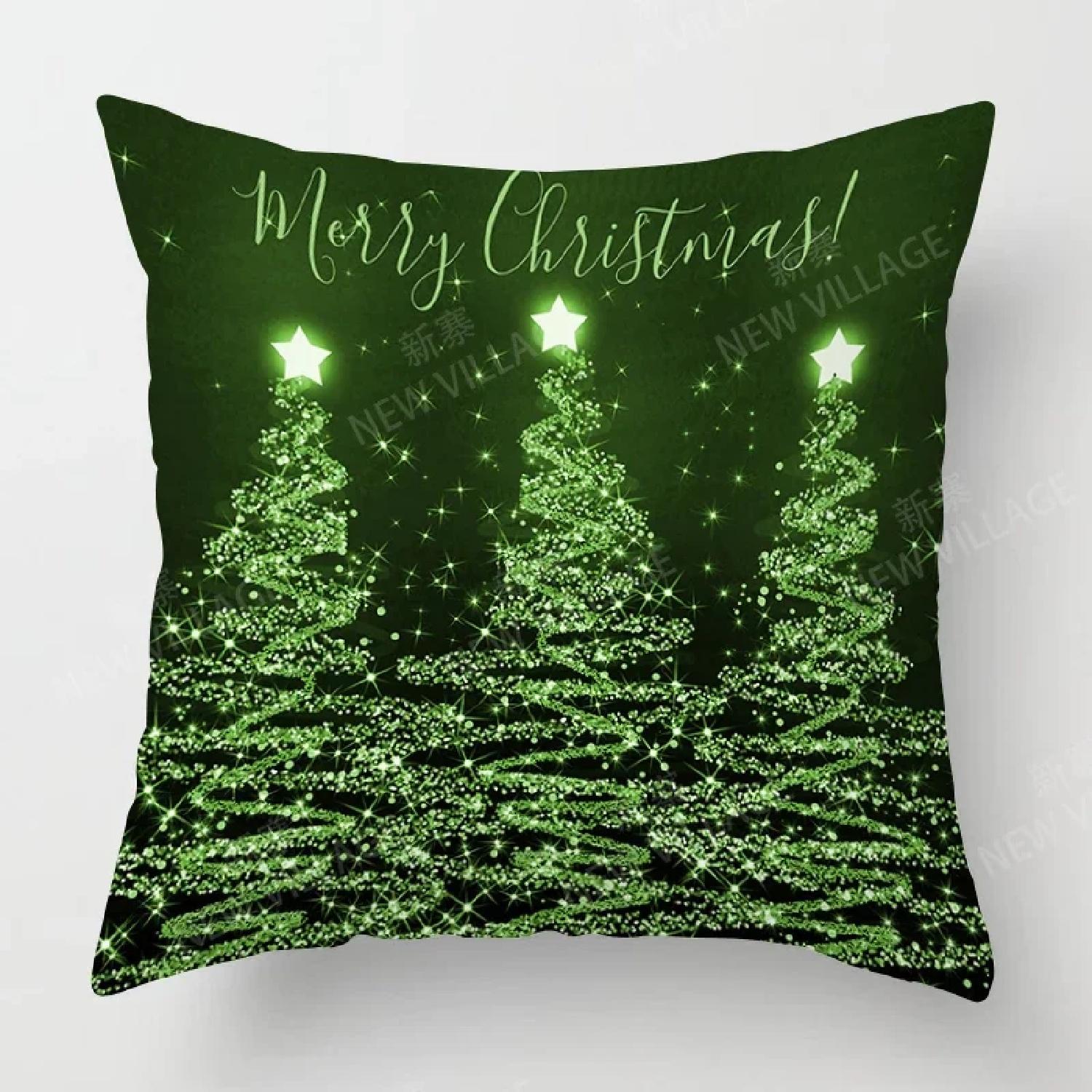 

Christmas series pillowcases sofas cushion s home decor can be customized for holiday celebrations --bttbzt--,(4) 66x66cm