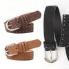 New Suede Belt Women's Western Style Women's Belt Trendy Personalized Pin Buckle Belt