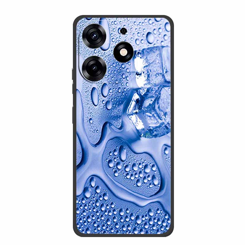 Phone Case For Blackview Shark 9 Case Black Silicone Soft Coque Funda For Blackview Shark 9 Back Cover Case Shark9 6.67" Shell