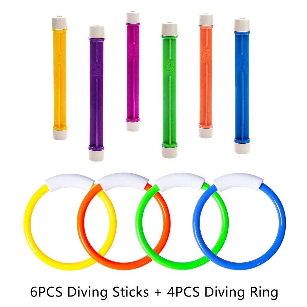 Swimming Pool Toys for Kids Ages 3-15 – Underwater Dive Toys Set for Summer Water Play, Swim Training & Fun Pool Games