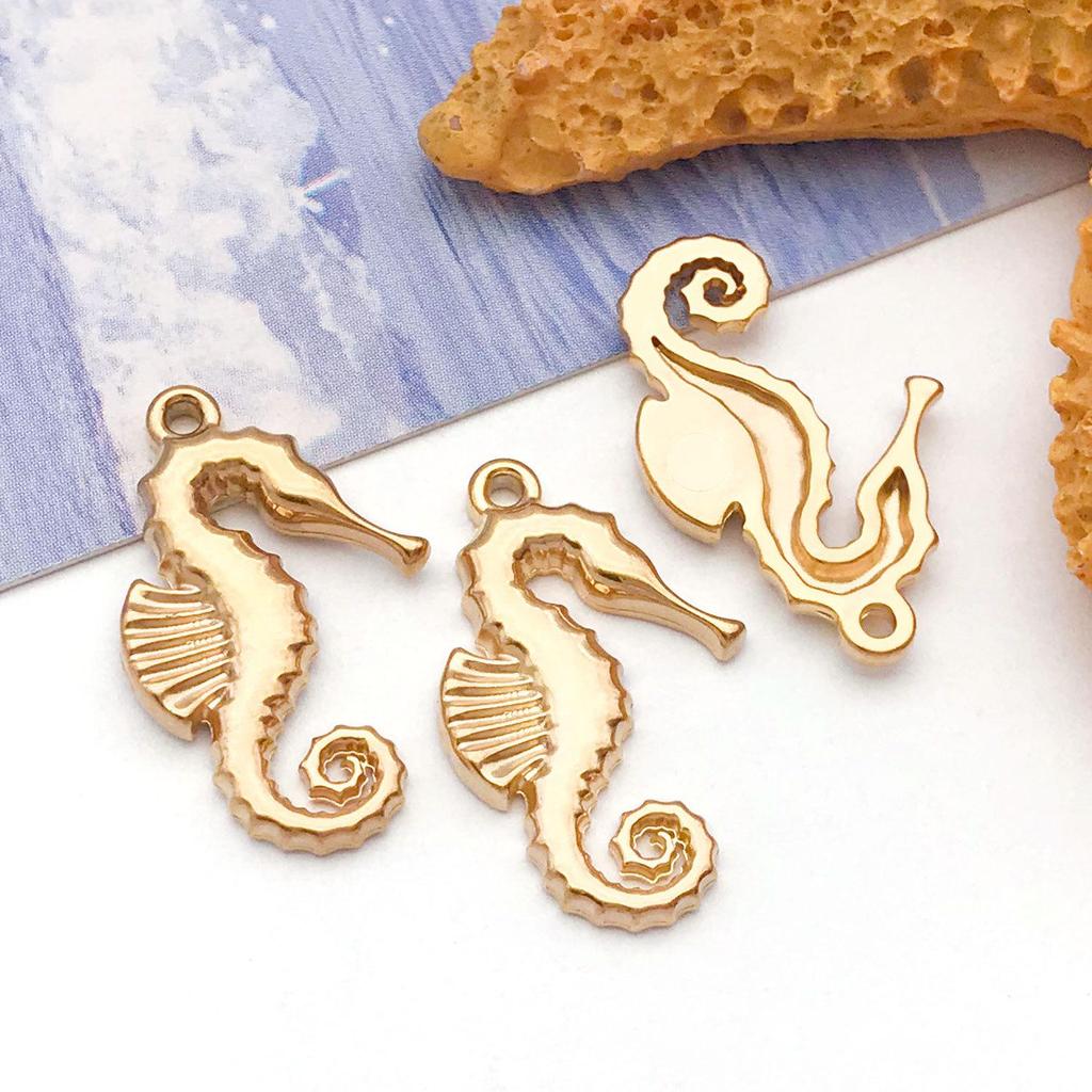 Ocean-Themed Animal Charms: Octopus, Crab, Dolphin, Starfish, Turtle Pendant for DIY Bracelets & Necklaces