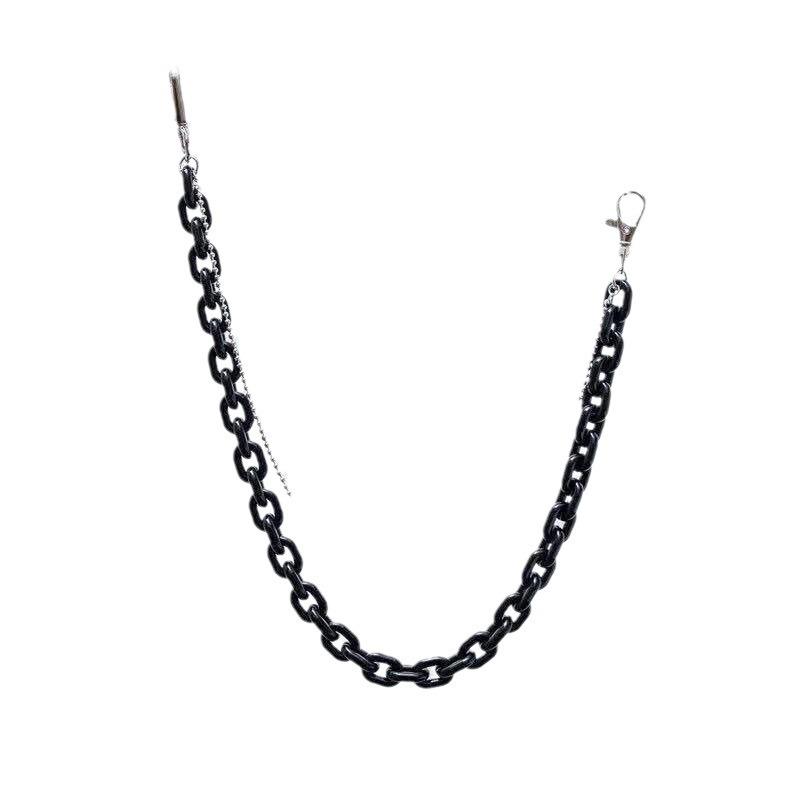 Pants Chain Removable Resin Chain Fluorescent Pants Ins Trendy Brand Hip-hop Decorative Chain Hanging Chain