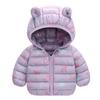 Autumn and Winter Boys and Girls Hooded Down Jackets Warm Lightweight Cotton Coat Jacket fashion cute cartoon print cotton-padded clothes