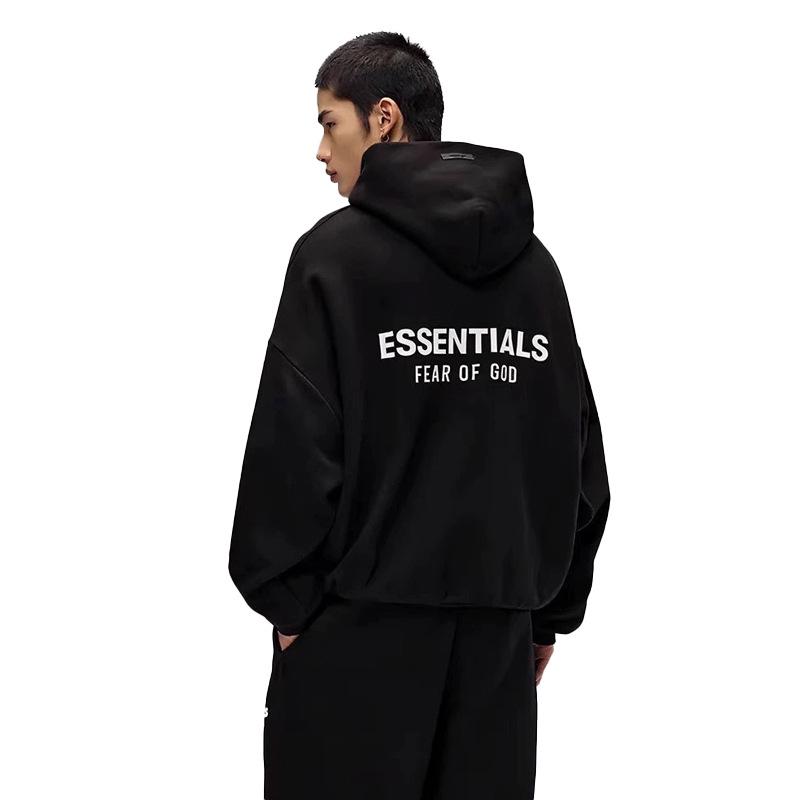 ESSENTIALS Heavyweight Fleece Hoodie - Trendy Cross-Border Hooded Sweatshirt