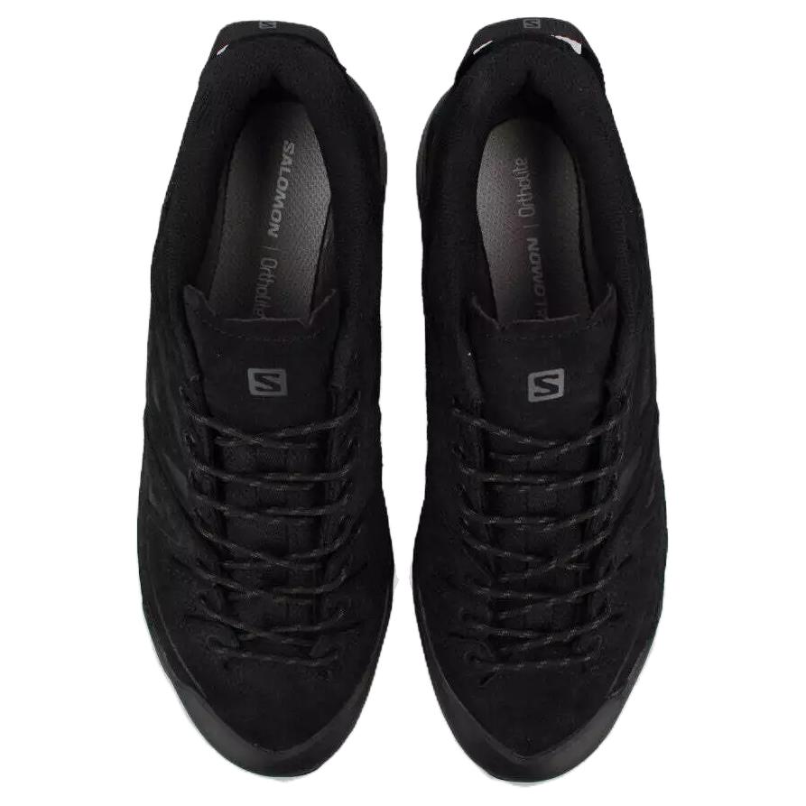 SALOMON X-ALP Leder Schwarz Asphalt Unisex Sneaker L47596300