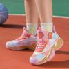Dziecięce Buty do Koszykówki Dla Chłopców Dziewczynek Dzieci Nastolatków Oddychające Antypoślizgowe Sznurowane Wewnątrz Na Zewnątrz Treningowe Buty Sportowe Buty Tenisowe