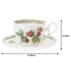 Noritake Tasse Untertasse 250cc Orchard Garden Mikrowelle Safe Bone China & (Kaffee Tee) T97887/4911