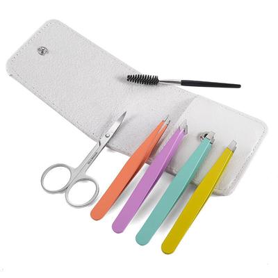 Colorful Eyebrow Tweezers Eyebrow Clip Eyebrow Tweezer Stainless Steel Eyebrow Clip Brow Trimming Tool