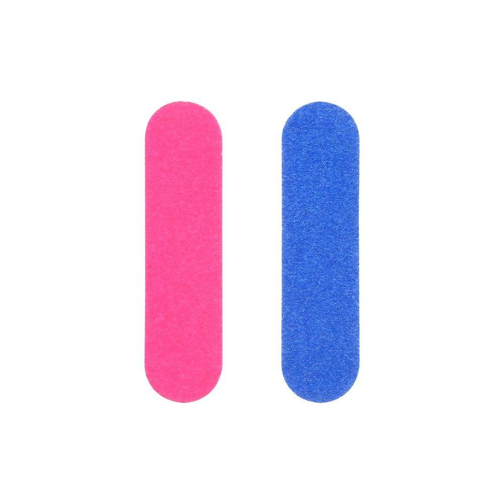100 Pcs Single-use Disposable Nail Files Blue Veneer File Sandpaper Nail File  Nail Salon