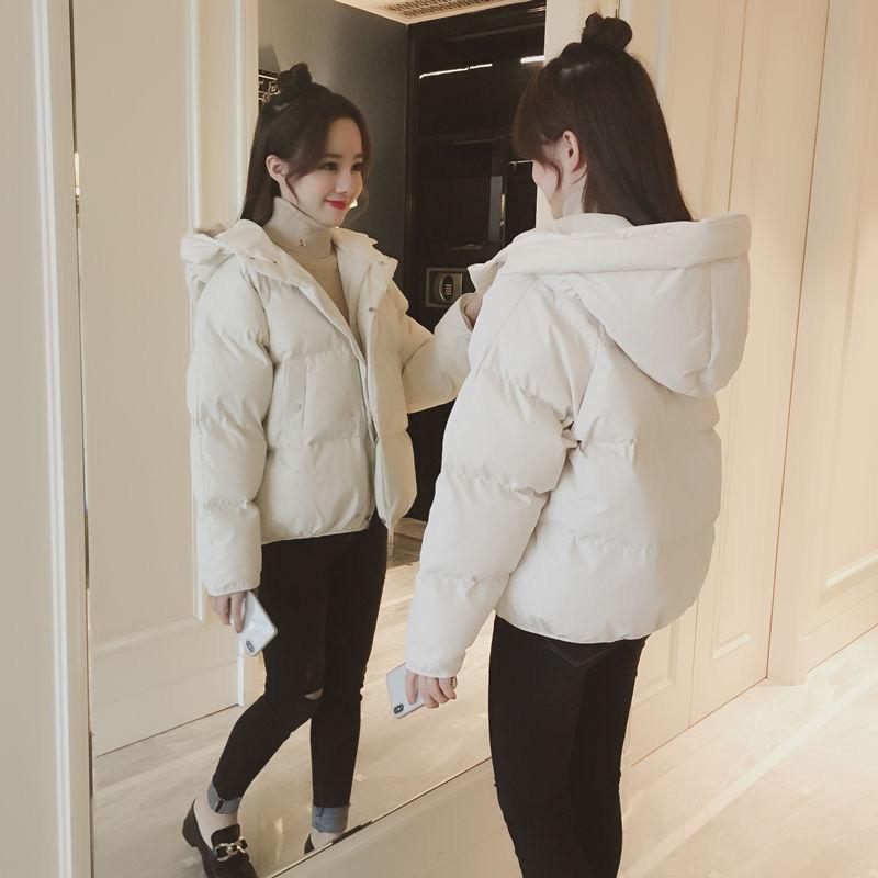 Manteau et veste à pain pour femmes, amples coréens, avec capuche, pour étudiantes, vêtements épais et chauds, hiver
