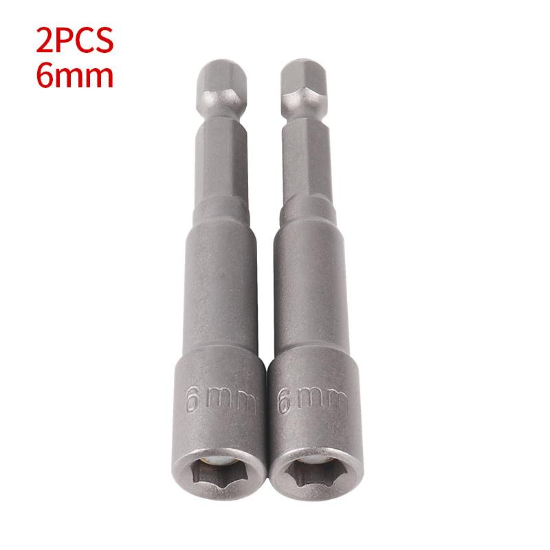 

Набор из 2 магнитных торцевых головок 6-19 мм, метрические ударные гайковерты, сверло с шестигранным хвостовиком 6,35 мм