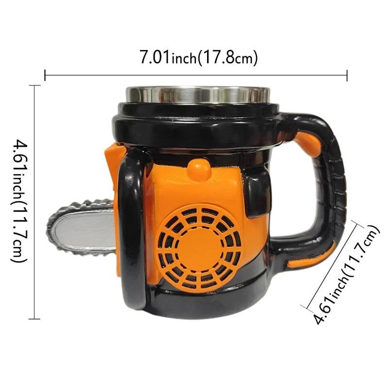 10.14oz Hars Elektrische Zaag Mok - Onderscheidende Koffiekop voor Drankencollectie