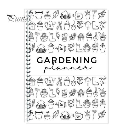 1 stk/2 stk Hageplanlegger Notatbok Innendørs Plantepleie Journal Loggbok Plantevanningsskjema for å Holde Oversikt over Dine Stueplantedetaljer