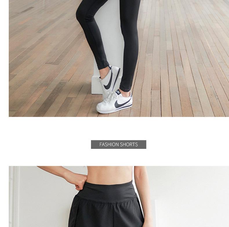 Women's High Waist Yoga Pants - Fake Two-Piece, Hip Lifting, Tight-Fitting, Elastic Running & Fitness Leggings