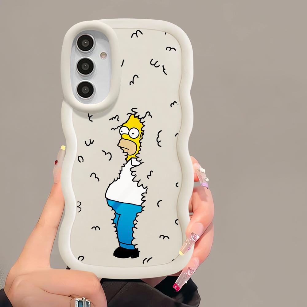 The S-simpsons Cute Case for Samsung Galaxy A11 A12 A13 A14 A15 A16 A21s A36 A26 A34 A33 A35 Soft Phone Cover