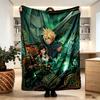 Final Fantasy Print Blanket - Soft & Comfortable, for Bedroom, Travel, Sofa, Home Decoration - Birthday Christmas Gift for Friend