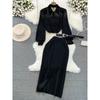 Socialite Elegant Bubble Single-Breasted Diamond Fashion Suit
