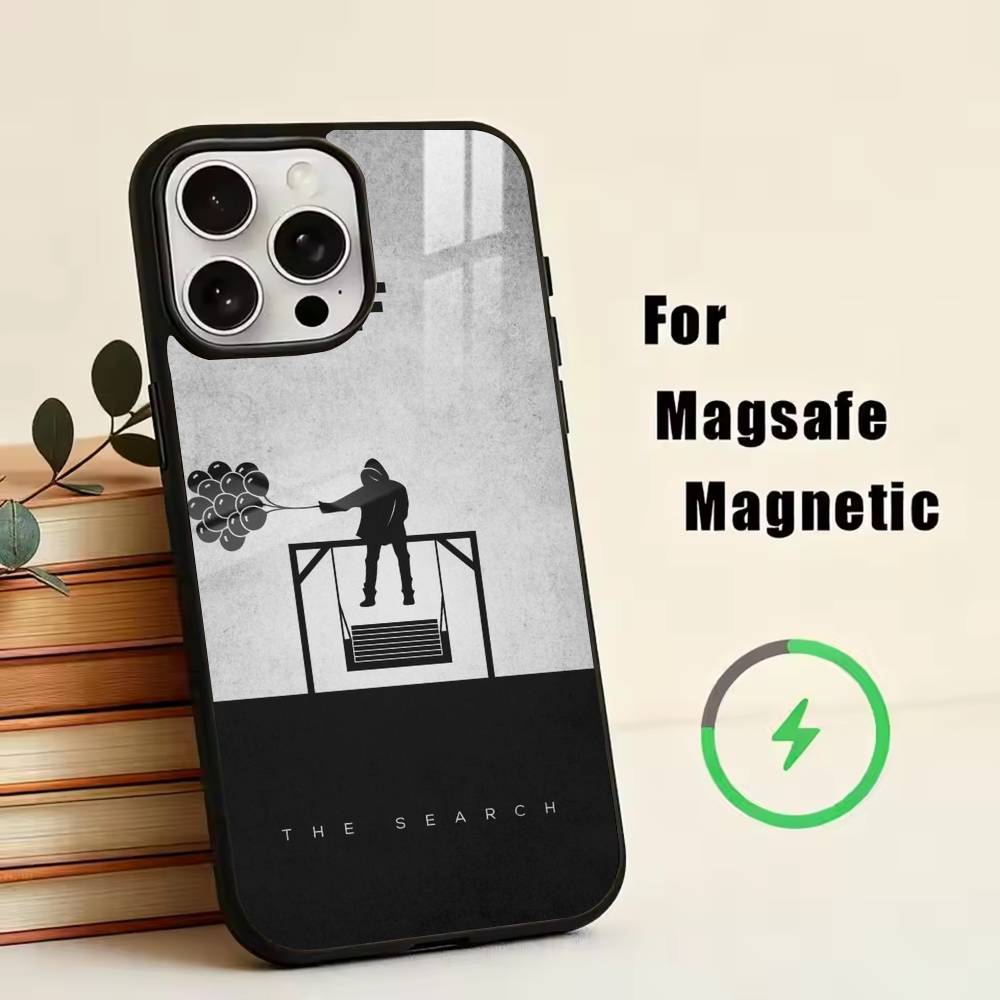Singer NF Rapper Phone Case For iPhone17,16,15,14,13,12,11 Plus,Pro Magnetic with Magsafe Wireless Charging