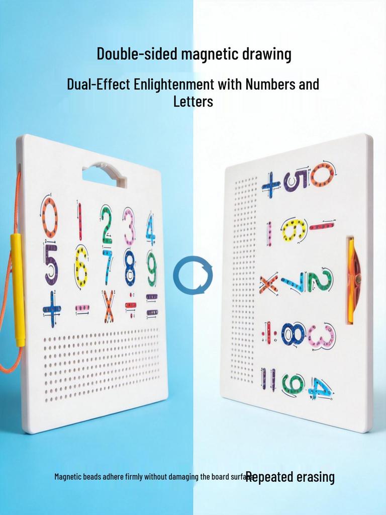 Children's Magnetic Drawing Board with Creative Steel Balls for Doodling